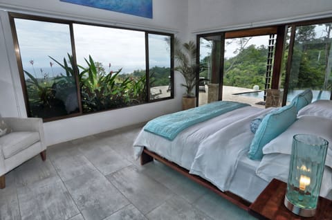 Villa, 2 Bedrooms, Private Pool, Ocean View | Premium bedding, in-room safe, blackout drapes, iron/ironing board