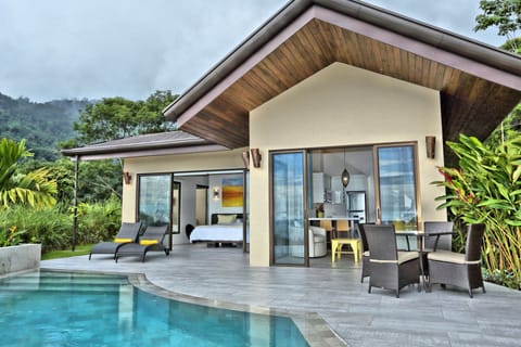 Villa, 1 King Bed, Private Pool, Ocean View | Terrace/patio