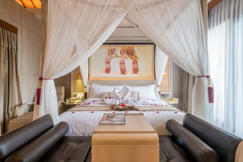 Sutera Garden Villa with Private Pool | Premium bedding, pillowtop beds, minibar, in-room safe