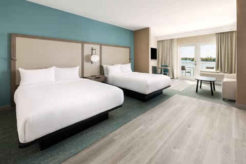 Suite, Multiple Beds, Balcony, Bay View | Premium bedding, in-room safe, individually decorated
