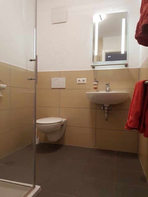 Business Single Room | Bathroom | Shower, free toiletries, hair dryer, towels