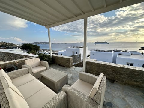 Apartment, 2 Bedrooms, Sea View | Terrace/patio