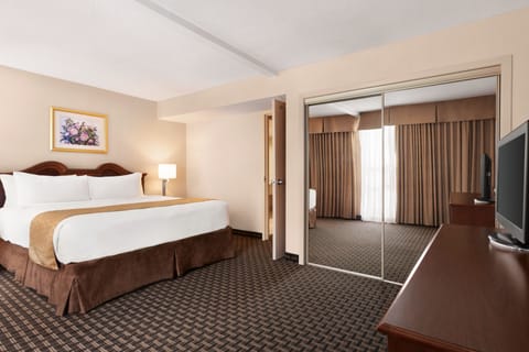 Suite, 1 Bedroom, Non Smoking, View | In-room safe, desk, soundproofing, iron/ironing board