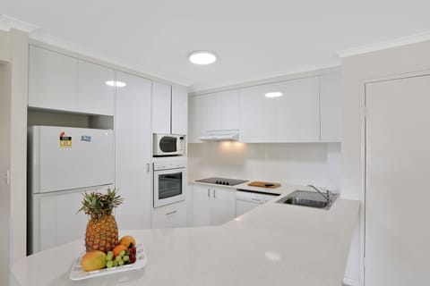 2 Bedroom Apartment | Private kitchen | Full-size fridge, microwave, stovetop, dishwasher