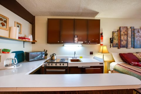 Studio | Private kitchen | Fridge, coffee/tea maker, toaster