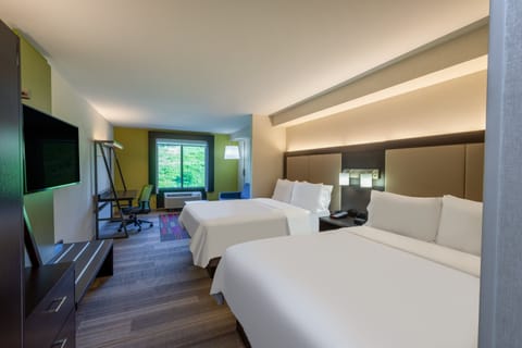 Suite, 2 Queen Beds | In-room safe, desk, soundproofing, iron/ironing board