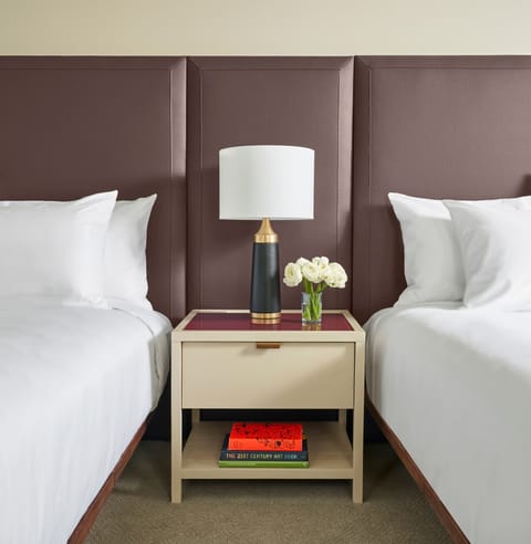 Deluxe Double Room, 2 Queen Beds | Frette Italian sheets, premium bedding, down comforters, pillowtop beds