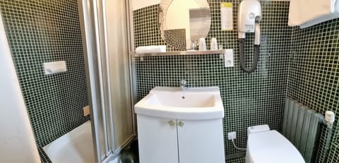 Double Room | Bathroom | Combined shower/tub, free toiletries, hair dryer, towels