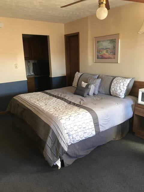 Standard Room, 1 King Bed, Non Smoking | Pillowtop beds, desk, blackout drapes, free WiFi