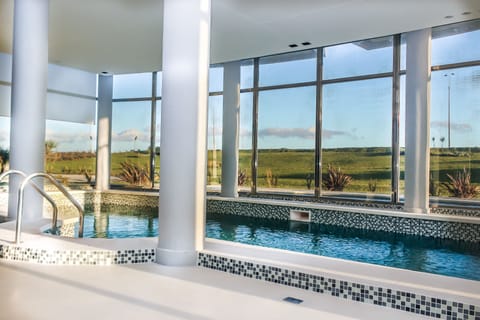 Indoor pool, outdoor pool