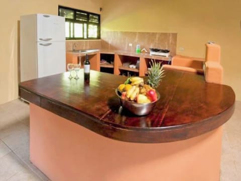 Family Bungalow, 3 Bedrooms, Garden View | Private kitchen | Dishwasher