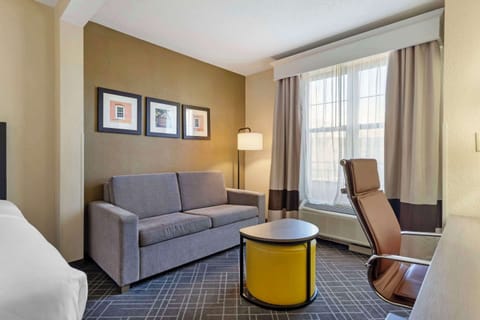 Suite, Multiple Beds, Non Smoking | Pillowtop beds, desk, laptop workspace, blackout drapes