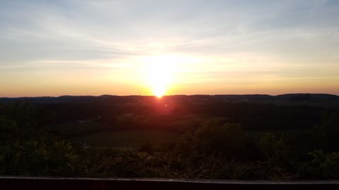 Sunset from back porch