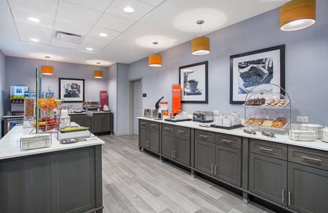 Free daily on-the-go breakfast