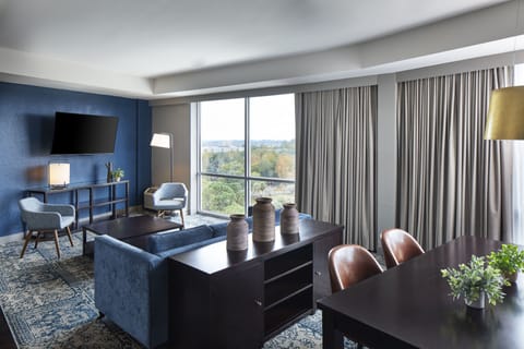 Presidential Suite, 1 King Bed with Sofa bed | View from room