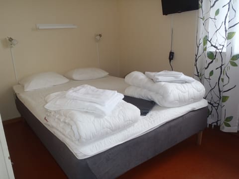 Economy Double Room, Private Bathroom (Vandrarhem) | Desk, laptop workspace, iron/ironing board, free WiFi