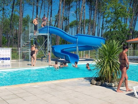 Indoor pool, outdoor pool, sun loungers