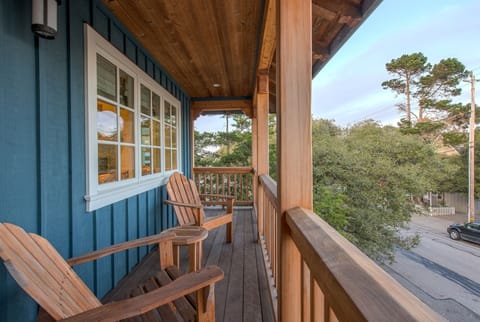 Upper Deck has a Peek of the Monterey Bay