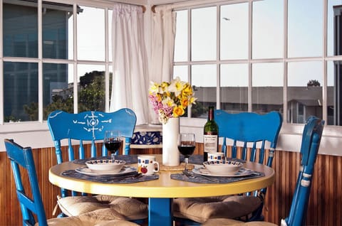 Dining - Dining table seats 4.