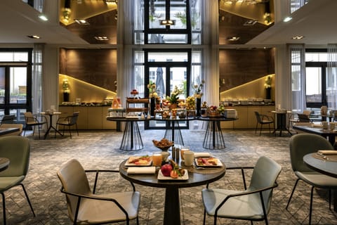 Daily buffet breakfast (EUR 28 per person)