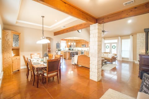 Island Kitchen Anchored Living!