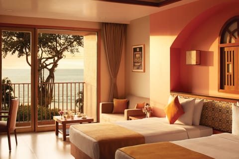 Deluxe Room, 2 Twin Beds, Sea View | View from room