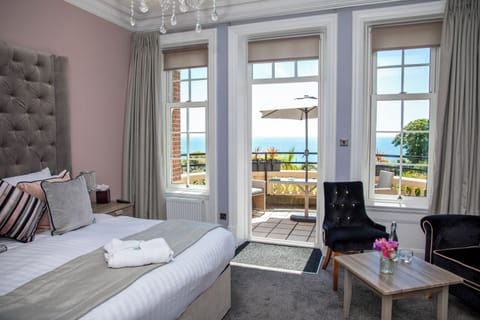 Premier Double or Twin Room, Sea View | In-room safe, desk, iron/ironing board, free WiFi