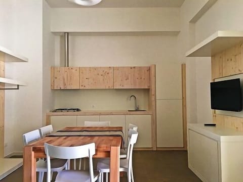 Apartment, 2 Bedrooms | Private kitchen | Full-size fridge, stovetop, dishwasher, cookware/dishes/utensils