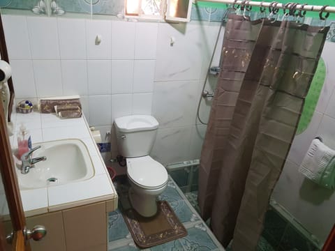 Double or Twin Room | Bathroom | Shower, hair dryer, towels