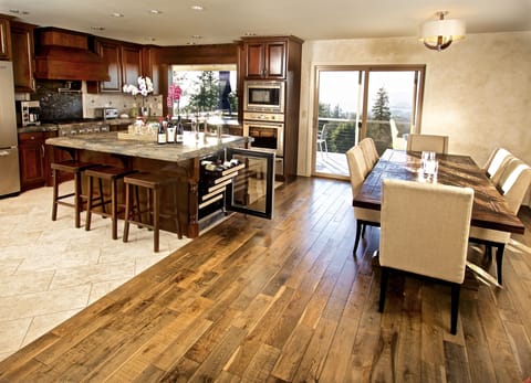 Upstairs Kitchen & Dining Room