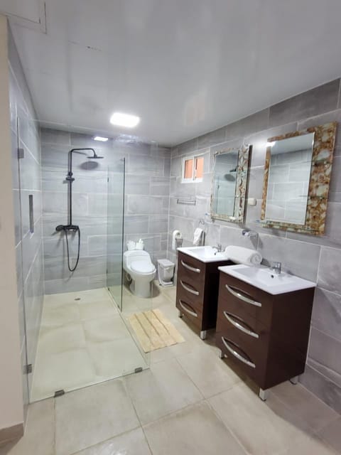 Luxury Studio Suite | Bathroom | Shower, towels