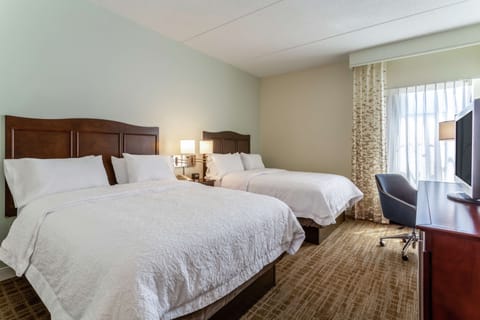 Room, 2 Queen Beds, Accessible (Hearing) | In-room safe, blackout drapes, iron/ironing board, free WiFi