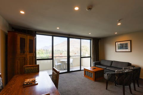 Premium Apartment, 1 Bedroom, Balcony | Living area | 1-cm TV with satellite channels
