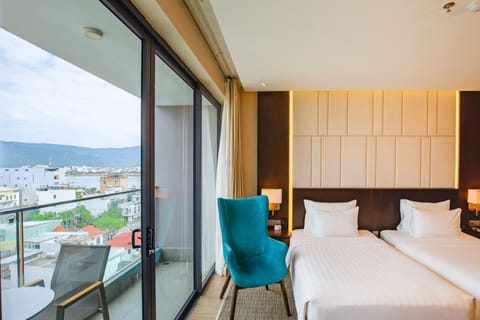 Deluxe Twin Room, Balcony, River View | View from room