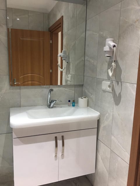 Deluxe Double Room | Bathroom | Shower, hair dryer, towels