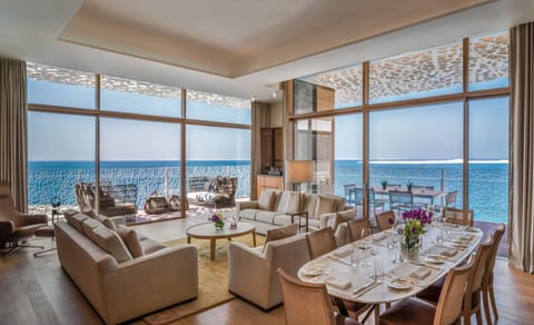 Bulgari Suite, Suite, 1 Bedroom, Balcony | Living area | 55-inch LED TV with satellite channels, TV, Netflix