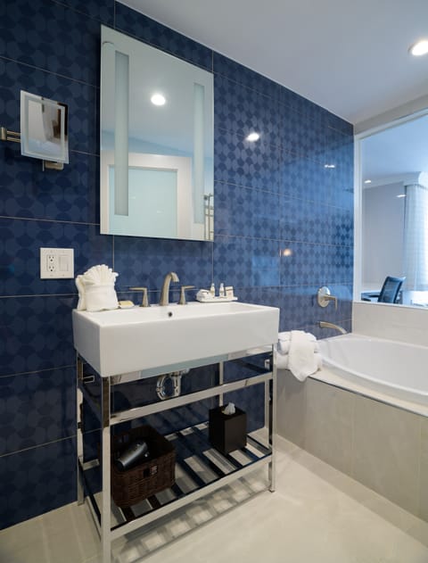 Free toiletries, hair dryer, soap, shampoo