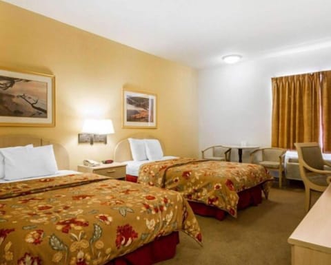 Standard Room, 2 Queen Beds, Non-Smoking | Iron/ironing board, free WiFi, bed sheets, alarm clocks