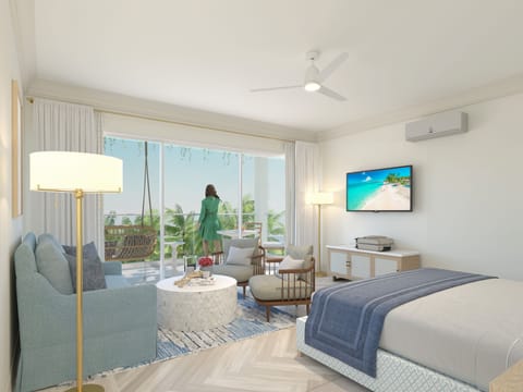 Studio Beachview | 1 bedroom, Egyptian cotton sheets, premium bedding, down comforters