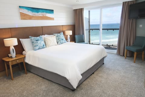 Luxury Double or Twin Room, Balcony, Sea View | Pillowtop beds, individually decorated, individually furnished, desk