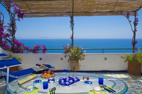 Apartment, 1 Bedroom, Terrace, Sea View | Terrace/patio