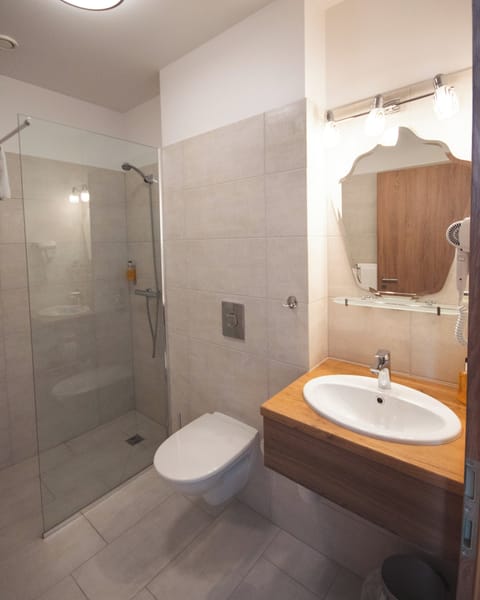 Superior Double or Twin Room | Bathroom | Shower, free toiletries, hair dryer, towels