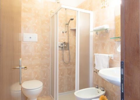 Comfort Double Room | Bathroom | Shower, free toiletries, hair dryer, bidet