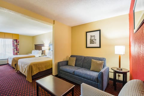 Standard Room, 2 Queen Beds, Non Smoking | Premium bedding, pillowtop beds, in-room safe, desk