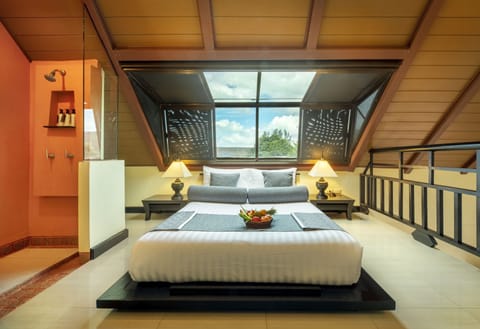 Platinum Duplex Suite - Double Bedroom | Minibar, in-room safe, desk, free WiFi