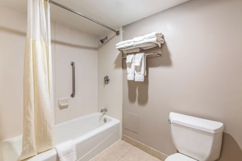 Superior Suite, Multiple Beds, Non Smoking | Bathroom | Hair dryer, towels