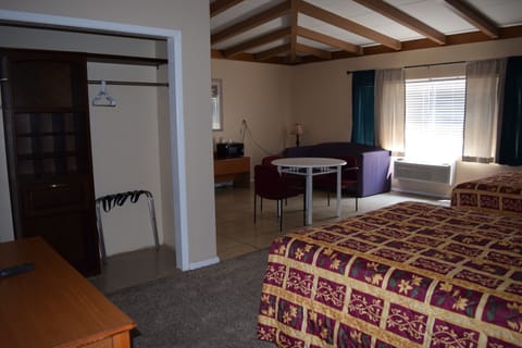 Standard Room, 2 Queen Beds | Desk, rollaway beds, WiFi, bed sheets