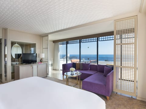 Deluxe Terrace Suite, Sea View, King Bed, Two Sofas | View from room