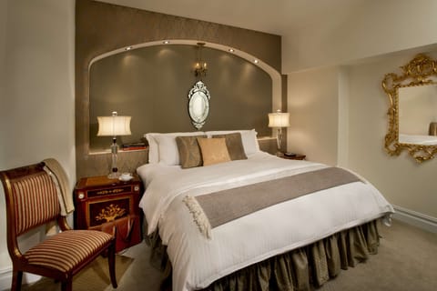 Luxury One Bedroom Suite - King Bed | Frette Italian sheets, premium bedding, down comforters, pillowtop beds