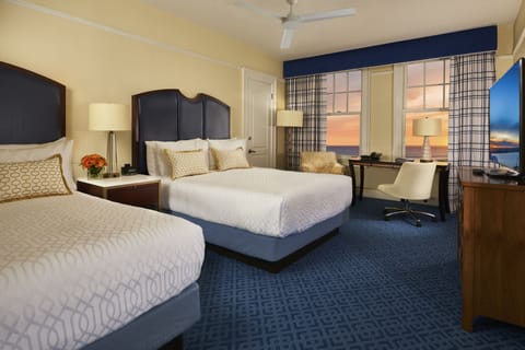 Superior Room, 2 Queen Beds, Ocean View (Grande Ocean View Queen/ Queen) | Premium bedding, down comforters, pillowtop beds, in-room safe